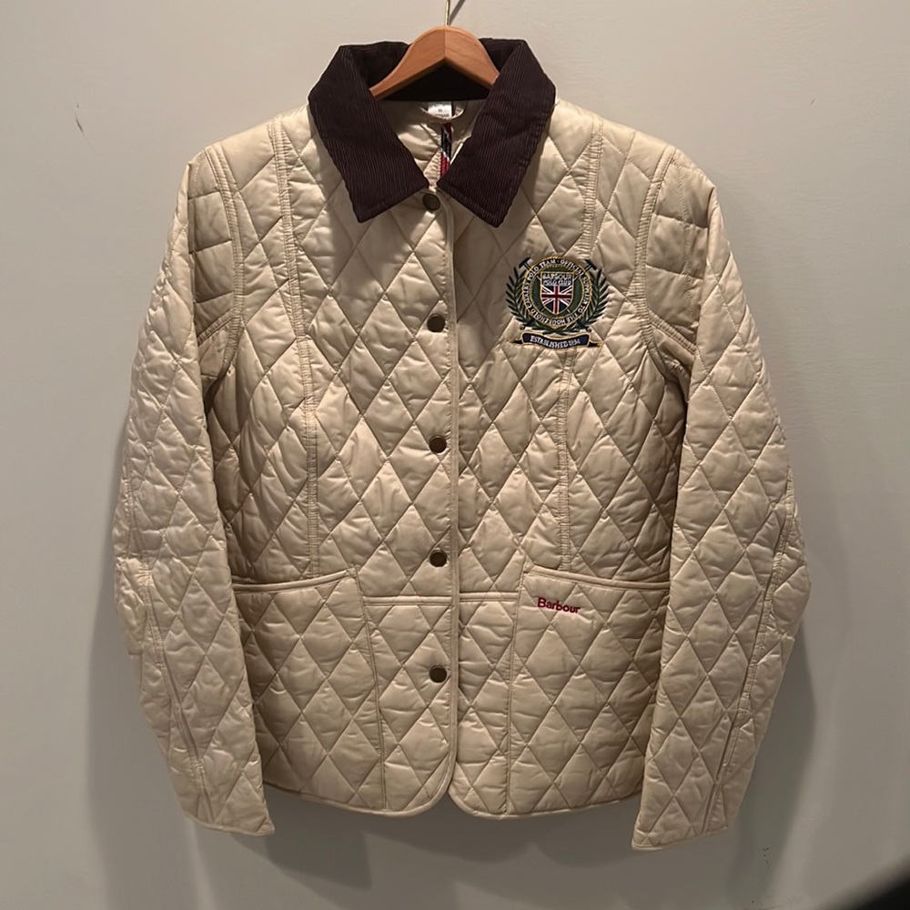 NWT {Barbour} Polo Summer Liddesdale Jacket